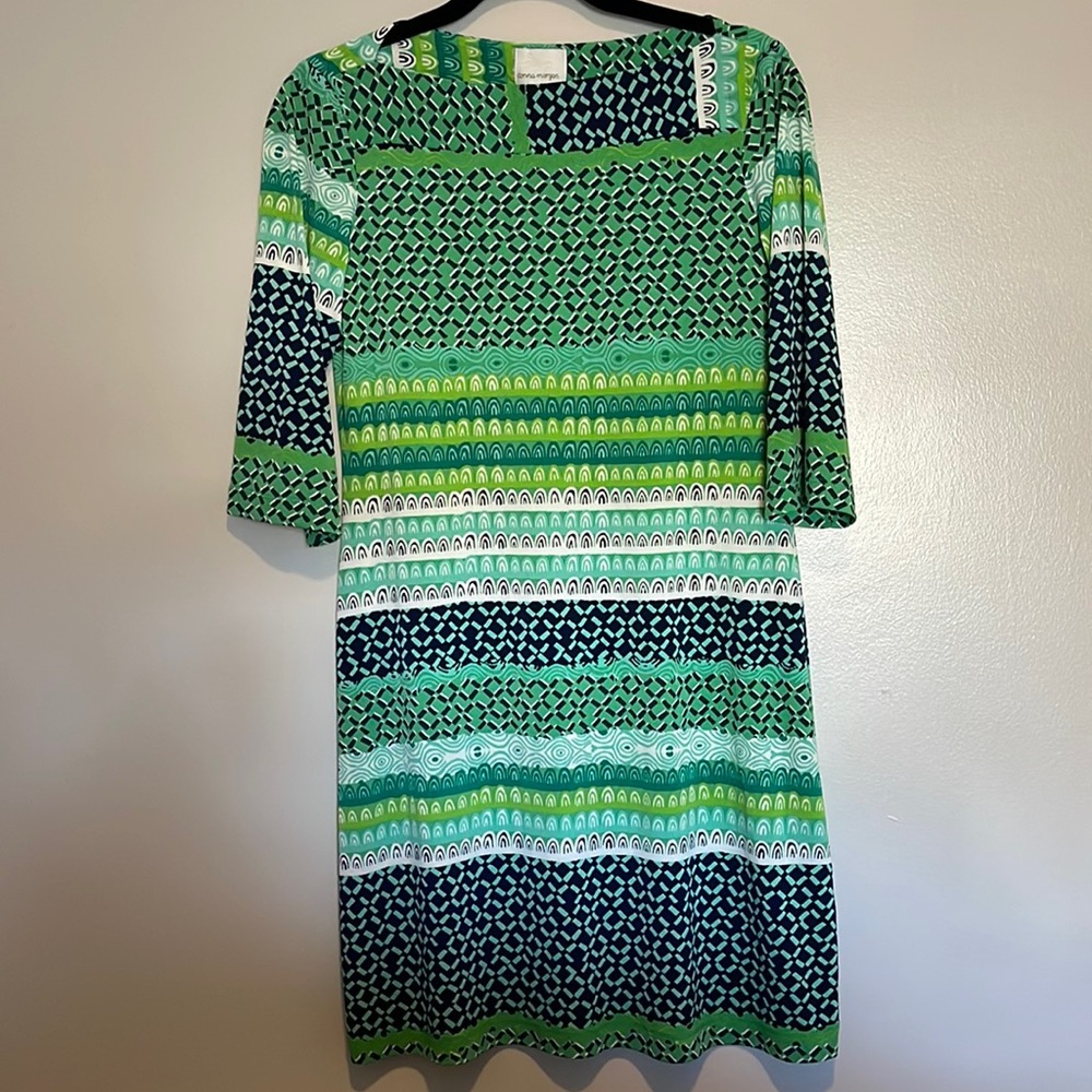Donna Morgan Green Dress